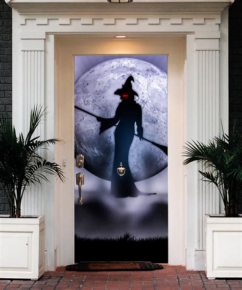 Witch window mural